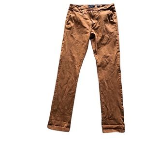 Lucky Brand Rust Brown 410 Athletic Chino Men’s Sz. 30 X 32